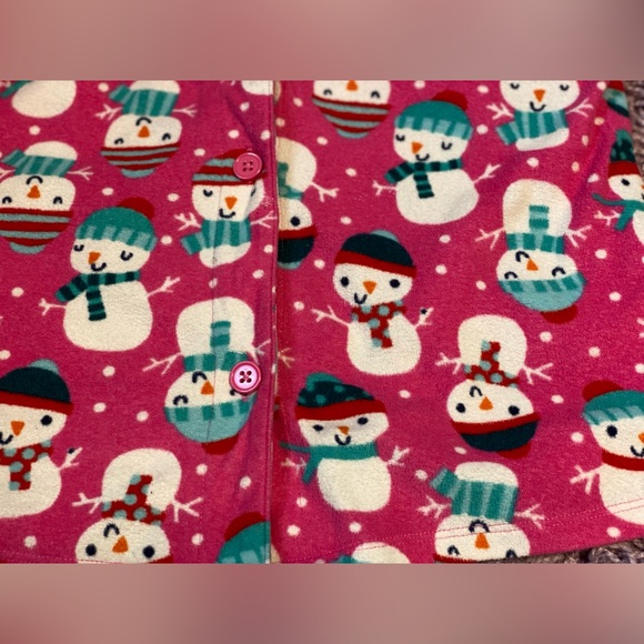 Gymboree snowgirl super soft 2 piece pajama set M 7/8 - Picture 9 of 16
